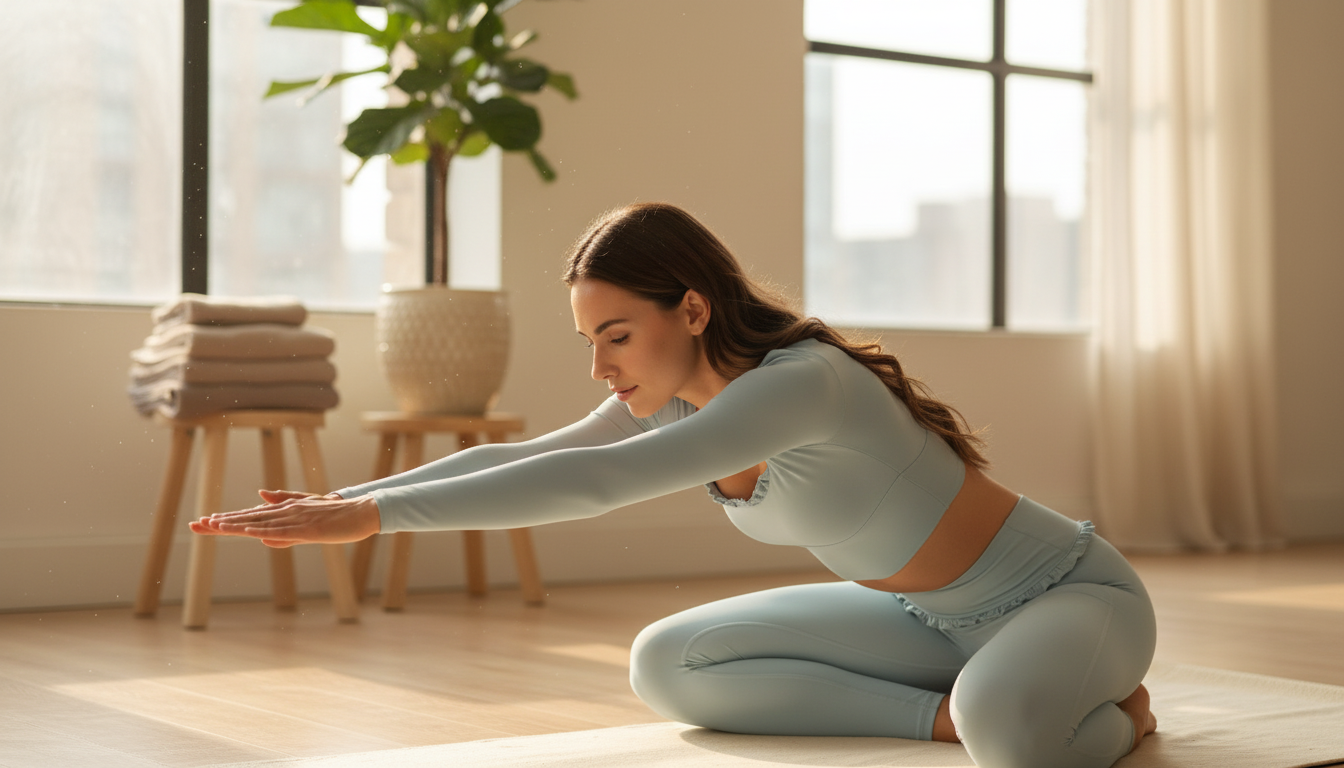 Breathable Long-Sleeve Yoga Crop Top for Stretch Training