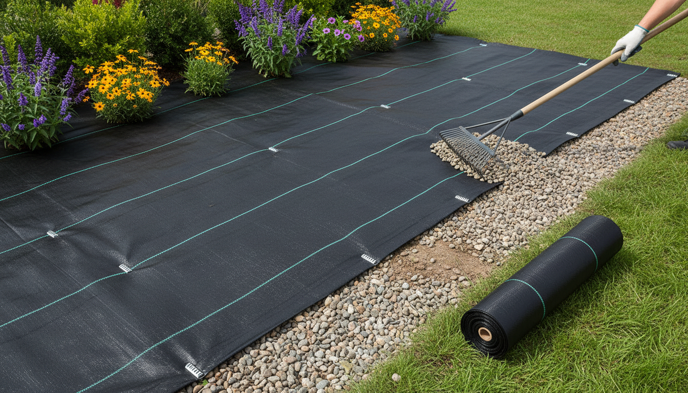 Heavy-Duty Weed Barrier Fabric: Install Tips for Gravel & Beds